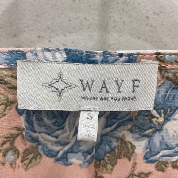 Wayf Peplum Adorable Blouse with Puff Sleeves - Picture 3 of 3